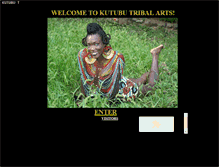 Tablet Screenshot of kutubutribalarts.com